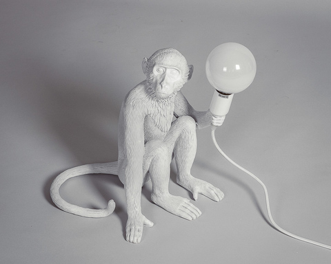 Лампа настольная The Monkey Lamp Sitting Version