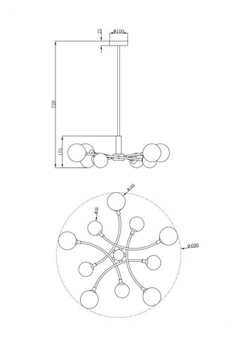 Люстра Freya Bethany FR5116PL-10BS