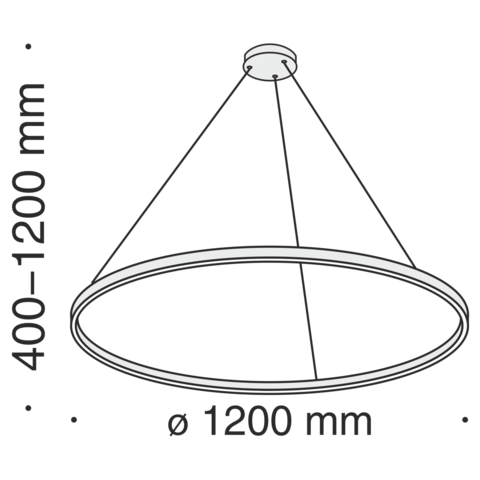 Подвесной светильник Technical Rim MOD058PL-L65BS4K