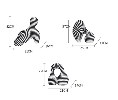 Статуэтка Zaha Sphere Black A