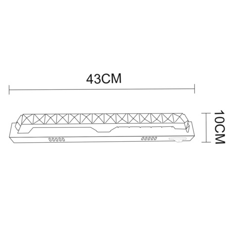 Подсветка для картин и зеркал Arte Lamp Treno A1410AP-1CC