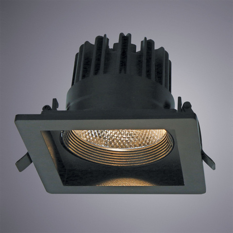 Встраиваемый светильник Arte Lamp Privato A7018PL-1BK