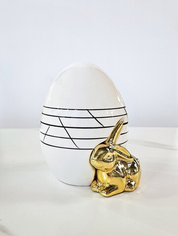 Статуэтка Line Rabbit egg