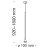 Подвесной светильник Technical Arrow P064PL-01B