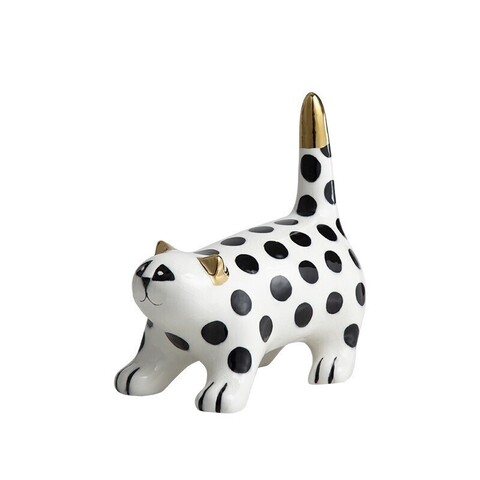 Статуэтка Golden ear polka-dot cat