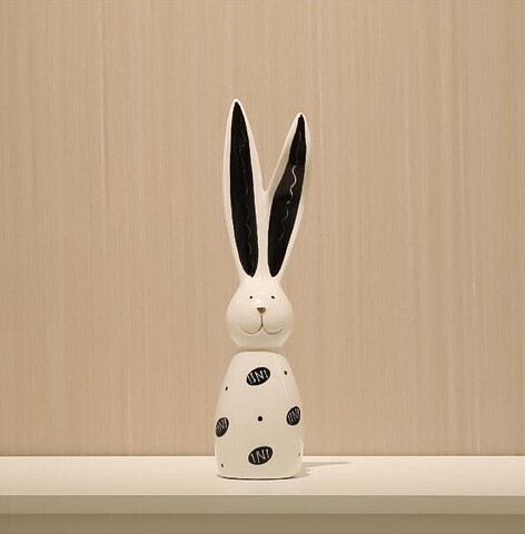 Статуэтка Long ear rabbit black