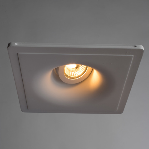 Светильник встраиваемый поворотный Arte Lamp Invisible A9410PL-1WH