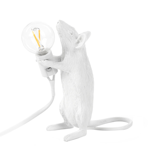 Лампа настольная Mouse Lamp Standing White