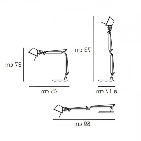 Лампа Tolomeo Micro Tavolo Pink