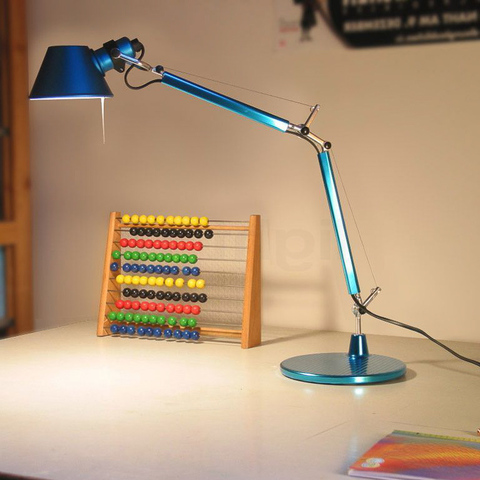 Лампа Tolomeo Micro Tavolo Blue