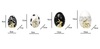 Статуэтка Easter Rabbit Egg black A