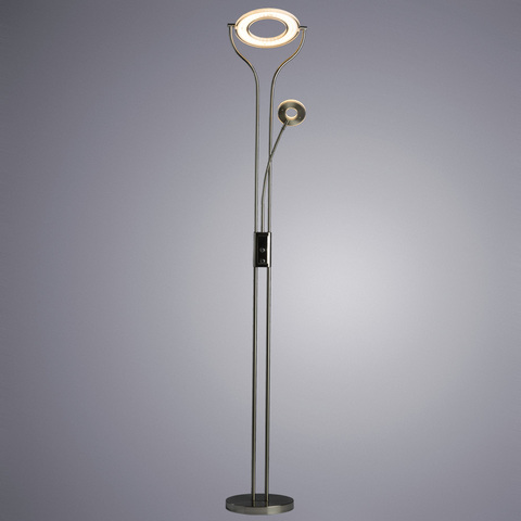 Торшер Arte Lamp Duetto led A5904PN-2SS