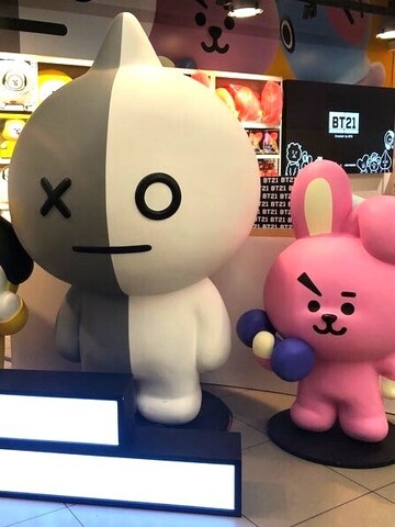 Статуэтка BT21 Figure Pup Pet Grey