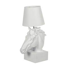 Лампа настольная Horse White