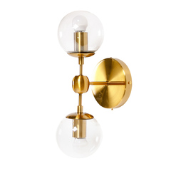 Бра Modo Sconce 2 Globes clear
