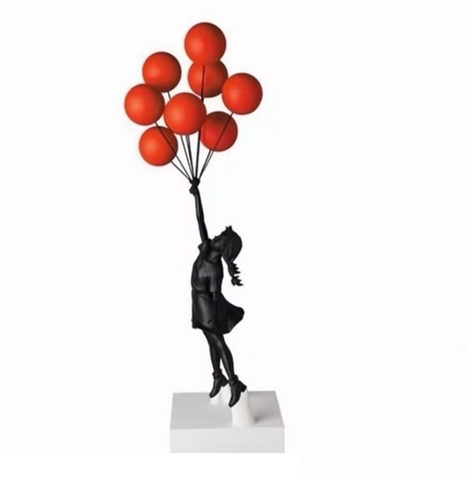 Статуэтка Lady with Flying Balloons