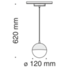 Трековый светильник Technical Track lamps TR018-2-10W3K-B
