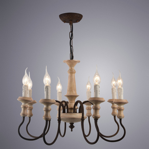 Люстра Arte Lamp Woodstock A1700LM-8BR