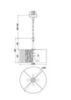 Подвесной светильник Maytoni Mercurio MOD028PL-04CH