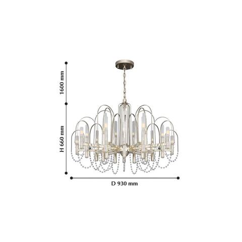 Люстра подвесная Favourite La salute 2308-21P