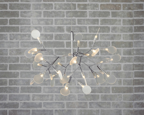 Люстра Heracleum Silver D50