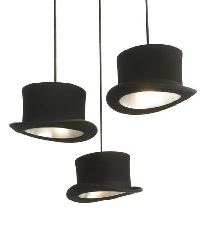 Светильник Wooster Top Hat Pendant Silver