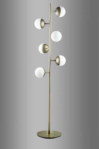 Торшер Spiral Globe Floor Lamp