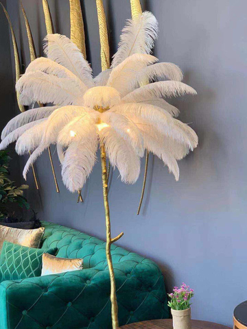 Торшер The Feather Floor Lamp White