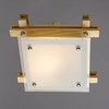 Светильник тарелка Arte Lamp Archimede A6460PL-1BR
