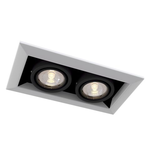 Встраиваемый светильник Technical Metal Modern DL008-2-02-W