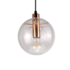 Светильник Glass Ball Ceiling Copper D30