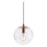 Светильник Glass Ball Ceiling Copper D25