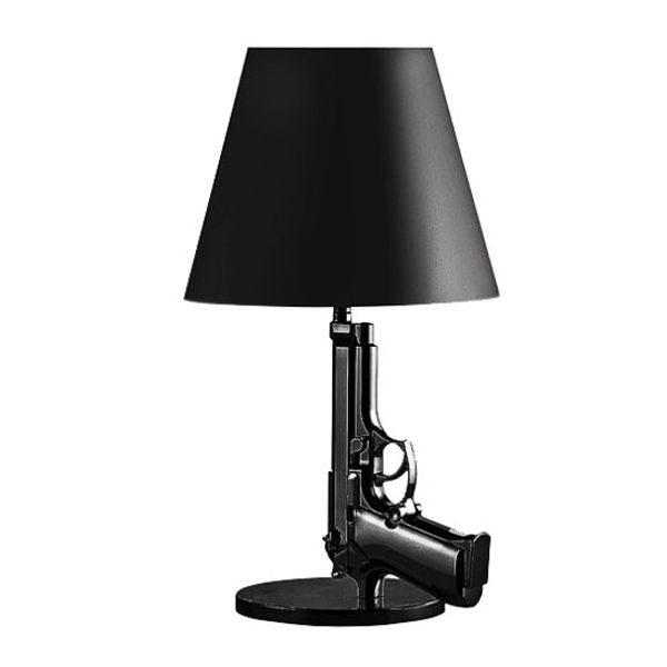 Лампа настольная Guns-Bedside Gun Black